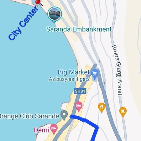 Ona Apartament Sarande Luaran gambar